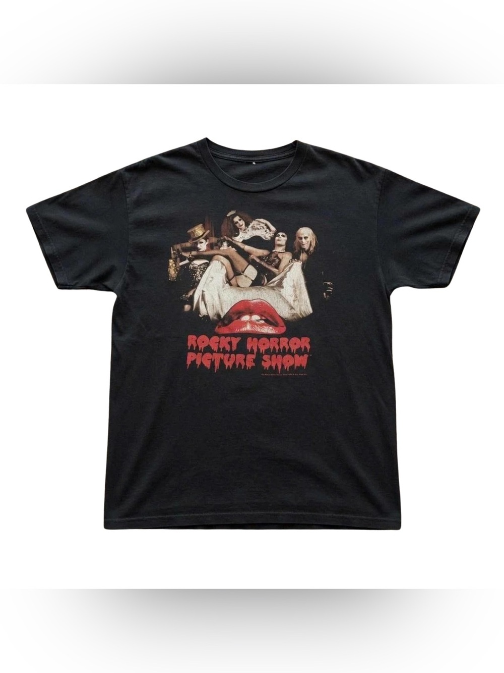 Rocky Horror Picture Show Black Graphic Tee - Retro Classic 90s Style